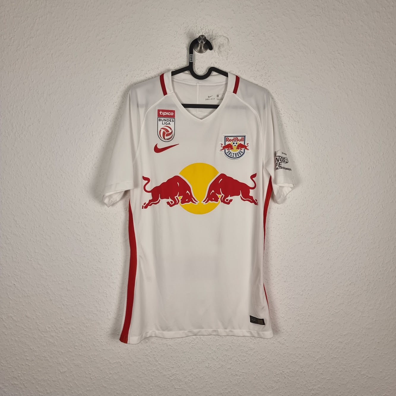 Jersey - FC Red Bull Salzburg - Dimitri Oberlin - 2017/2018 - M - Home - matchworn