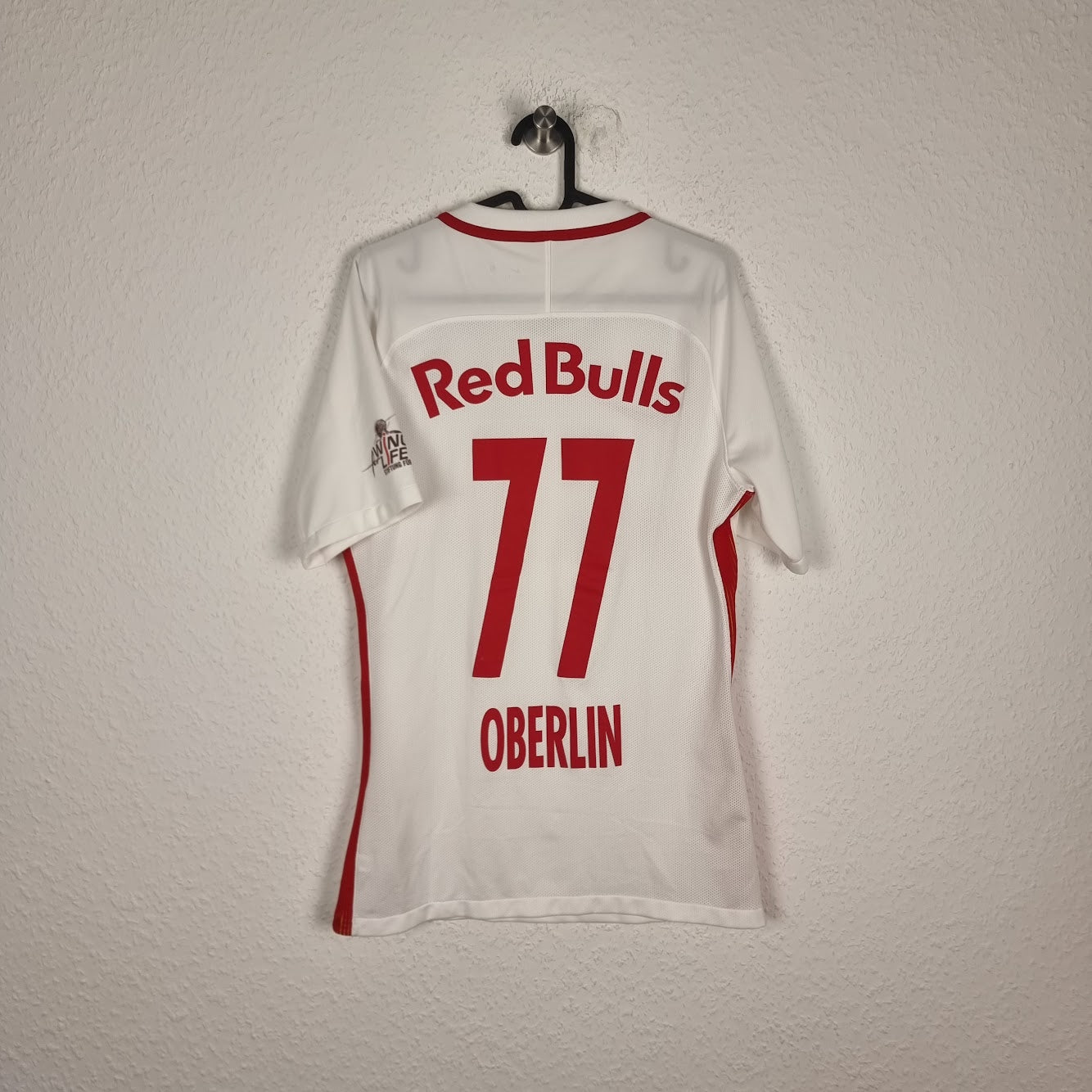 Jersey - FC Red Bull Salzburg - Dimitri Oberlin - 2017/2018 - M - Home - matchworn