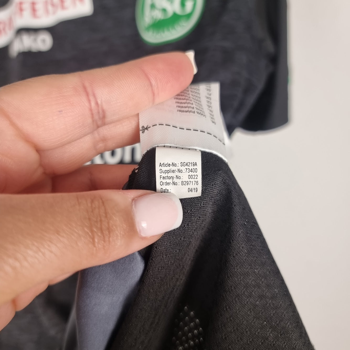Trikot - FC St. Gallen - Alain Wiss - 2019/2020 - M - Auswärts - matchworn