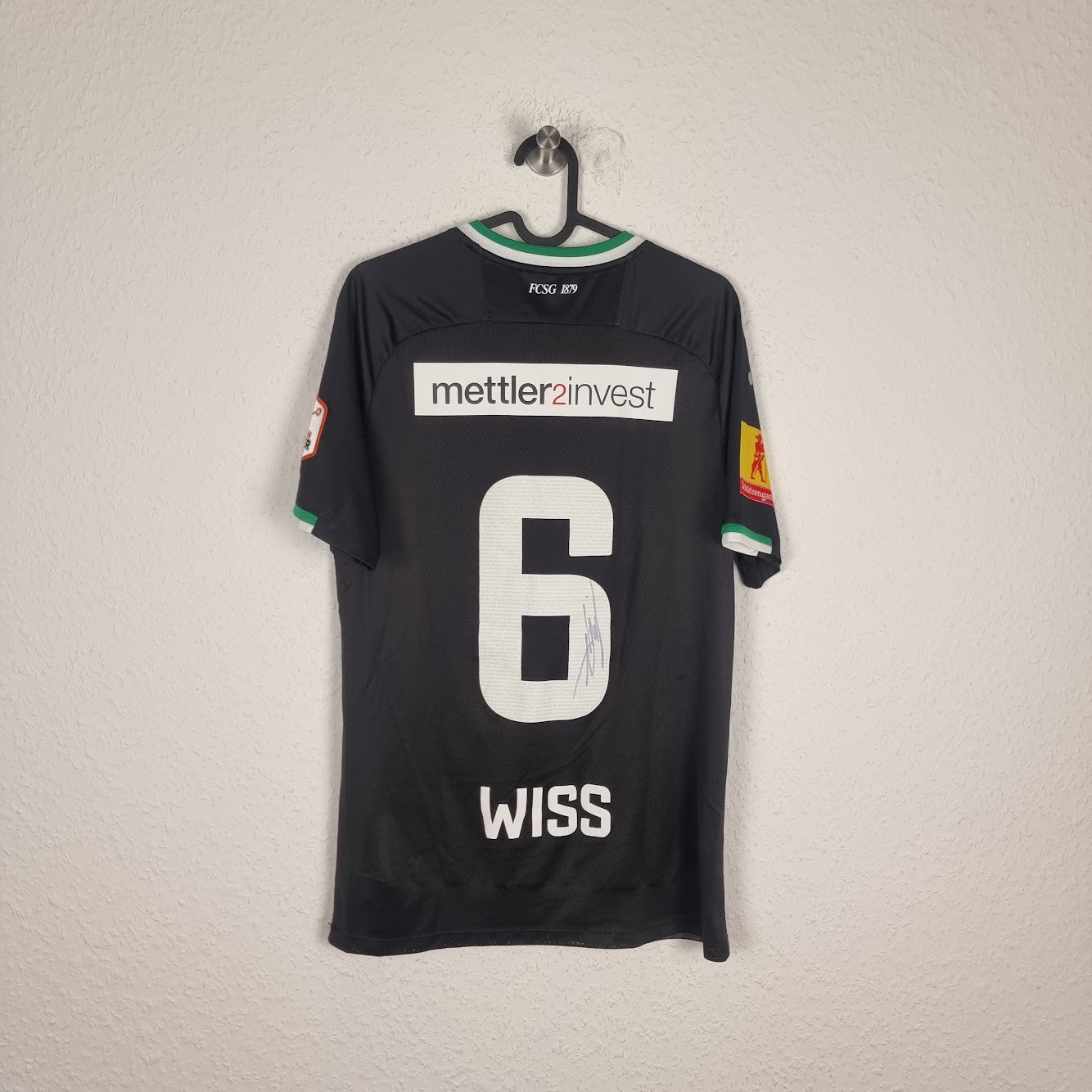 Trikot - FC St. Gallen - Alain Wiss - 2019/2020 - M - Auswärts - matchworn