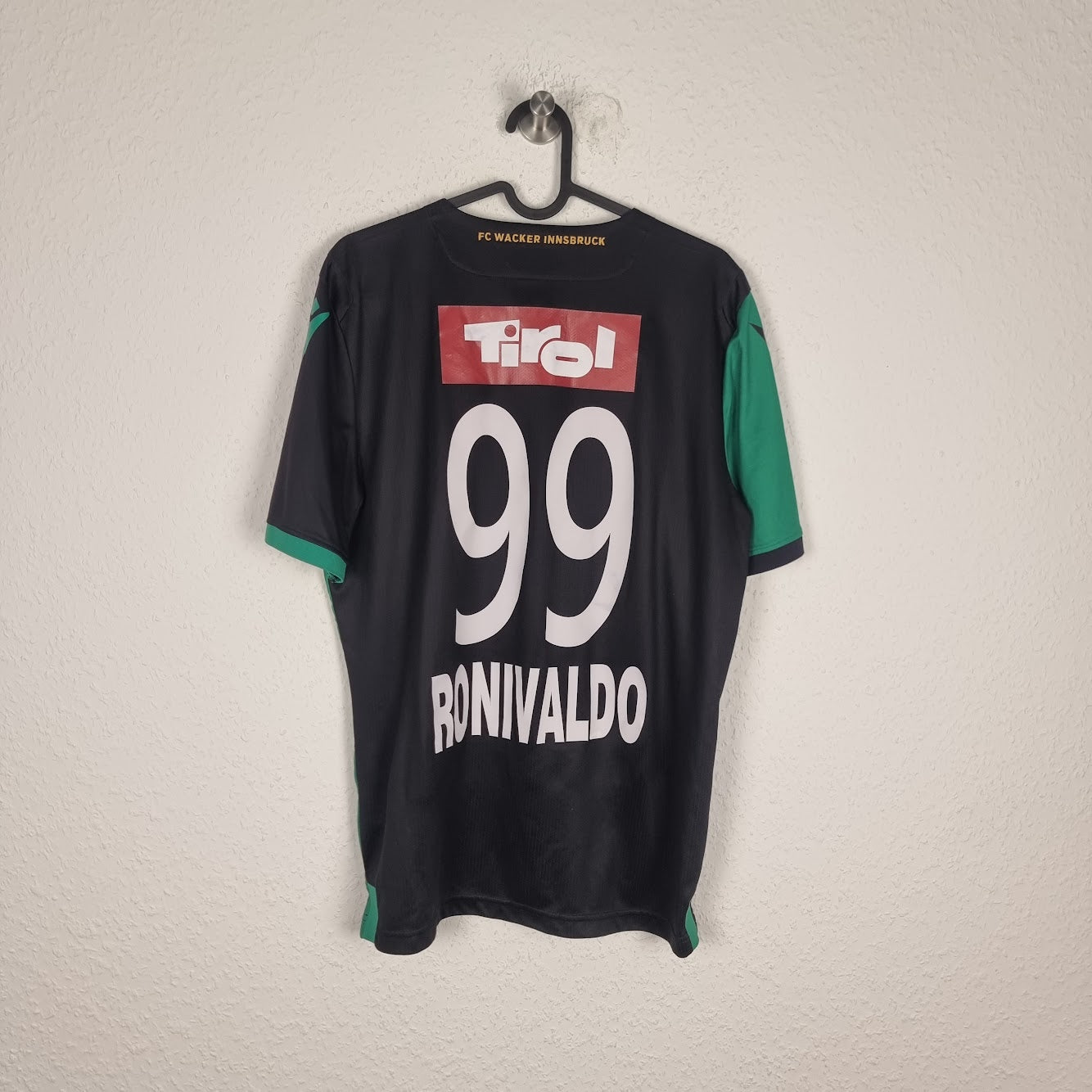 Trikot - FC Wacker Innsbruck - Ronivaldo - 2021/2022 - M - Heim - matchworn