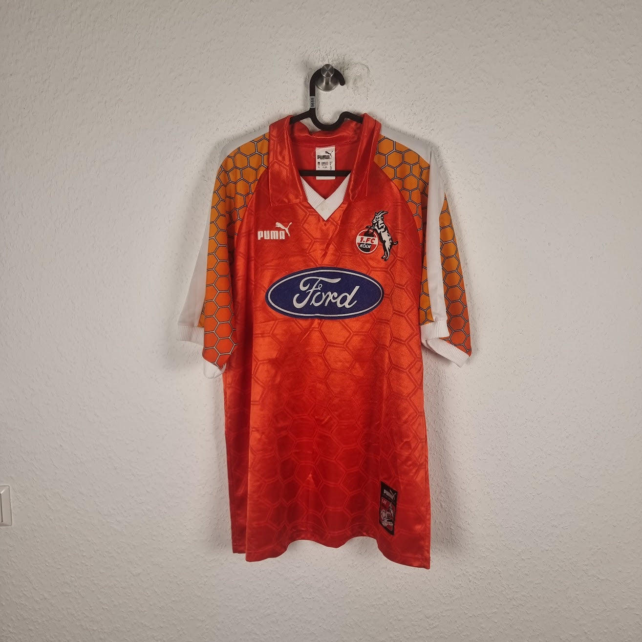 Trikot - 1. FC Köln - Karlheinz Geils - 1997/1998 - XL - Heim