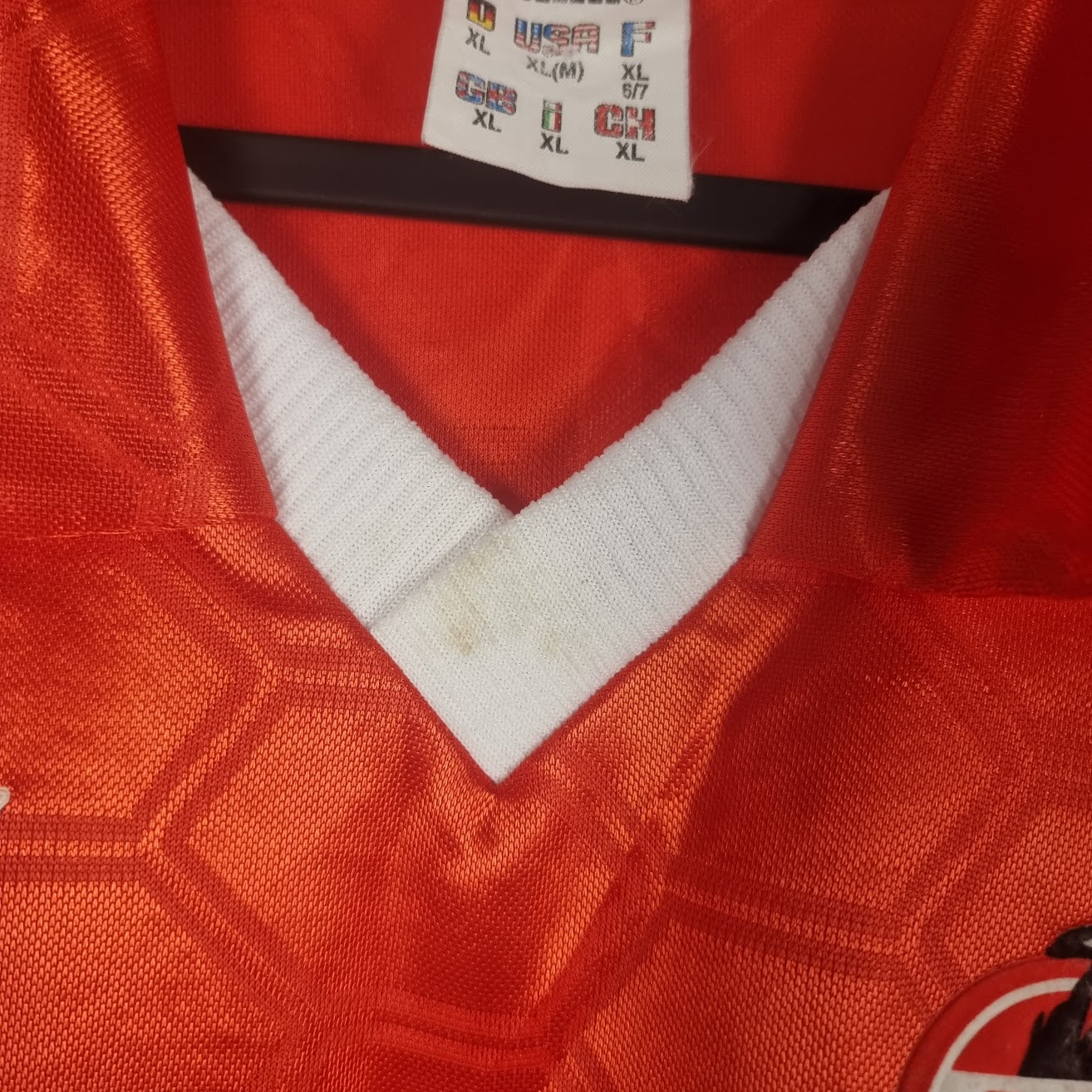 Trikot - 1. FC Köln - Karlheinz Geils - 1997/1998 - XL - Heim