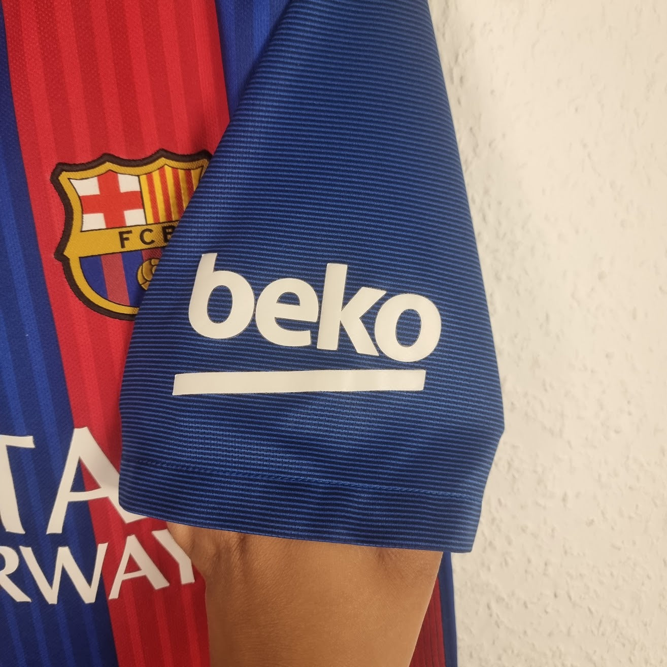 Trikot - FC Barcelona - Luis Suárez - 2016/2017 - M - Heim