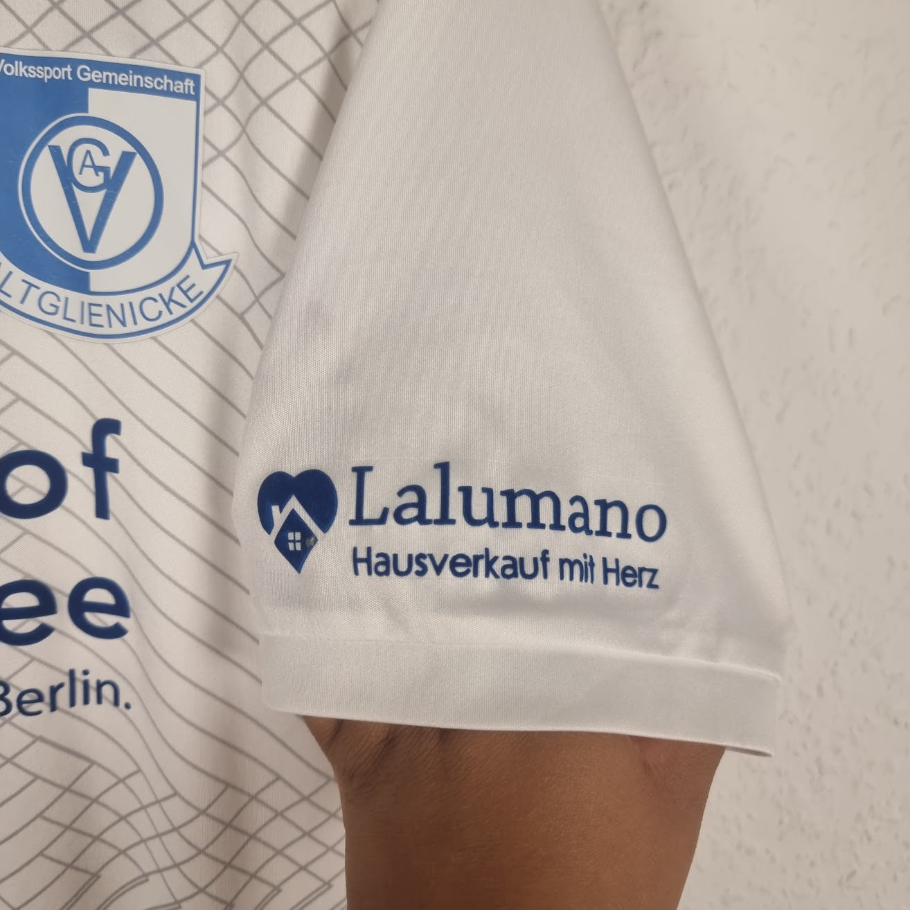 Trikot - VSG Altglienicke - Tugay Uzan - 2020/2021 - L - Heim - matchworn