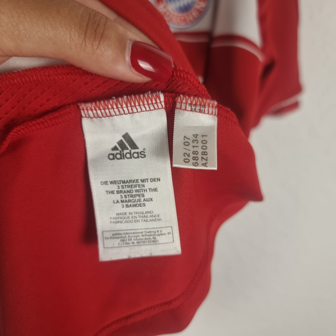 Trikot - FC Bayern München - 2007/2008 - XL - Heim