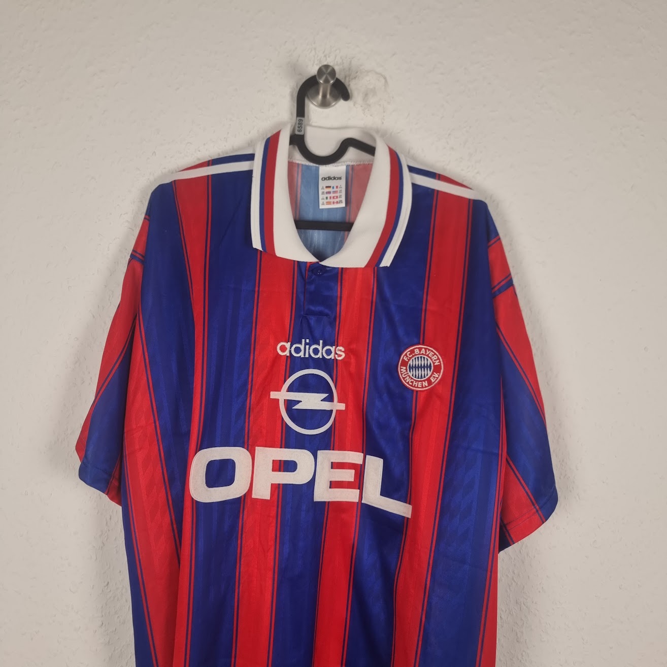 Trikot - FC Bayern München - Ruggiero Rizzitelli - 1995/1996 - XXL - Heim