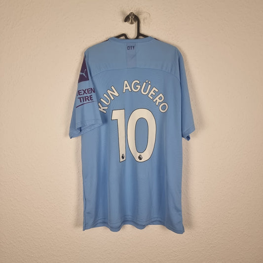 Trikot - Manchester City - Sergio Agüero - 2019/2020 - XXL - Heim - Neu