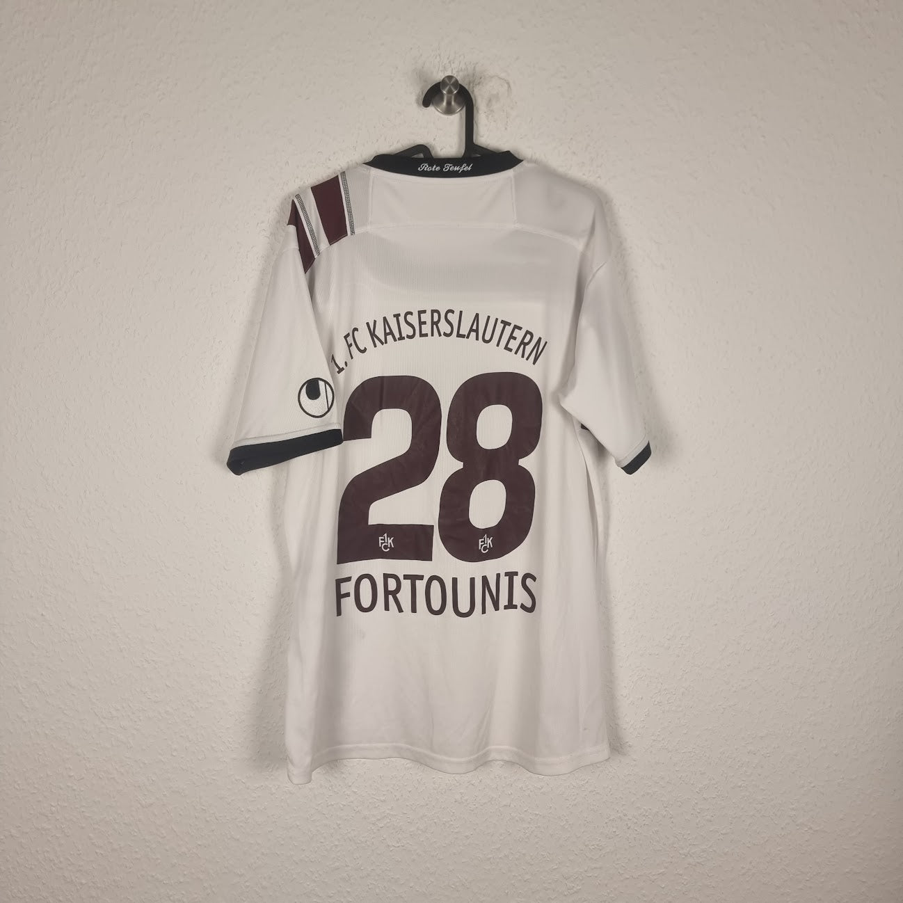 Trikot - 1. FC Kaiserslautern - Kostas Fortounis - 2011/2012 - XL - Auswärts