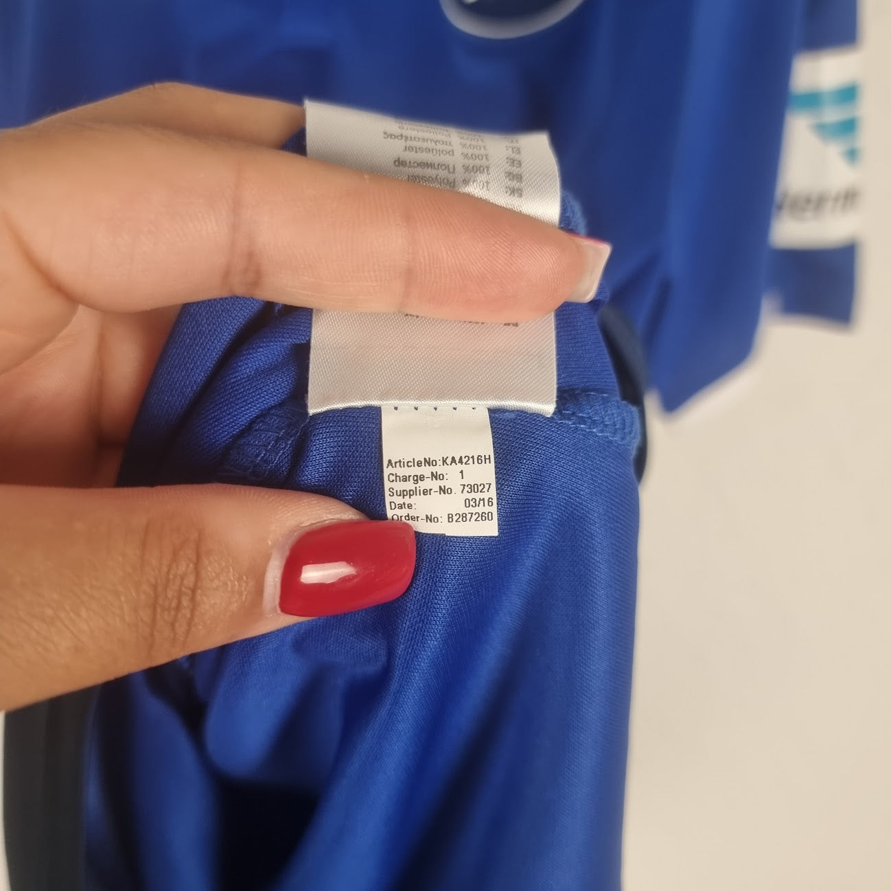Trikot - Karlsruher SC - Jordi Figueras - 2016/2017 - L - Heim - matchworn