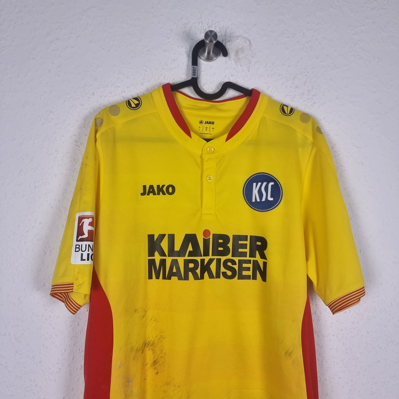 Trikot - Karlsruher SC - Charalampos Mavrias - 2016/2017 - L - Drittes - matchworn