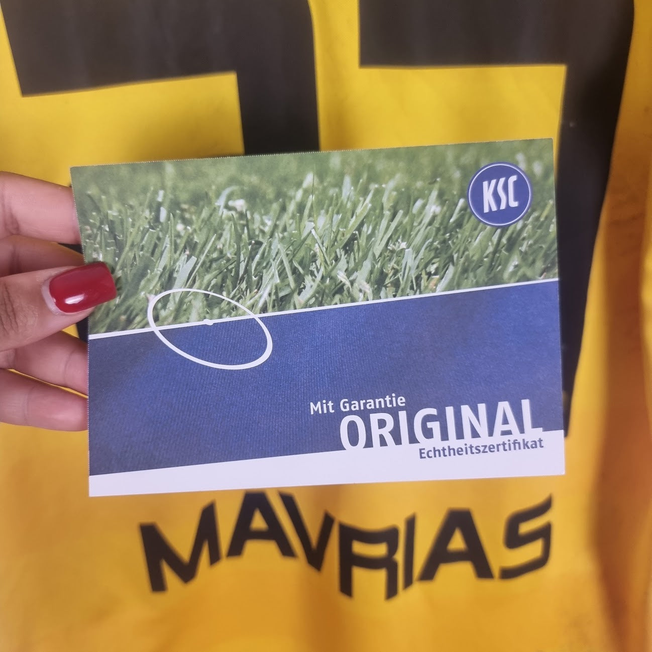 Trikot - Karlsruher SC - Charalampos Mavrias - 2016/2017 - L - Drittes - matchworn
