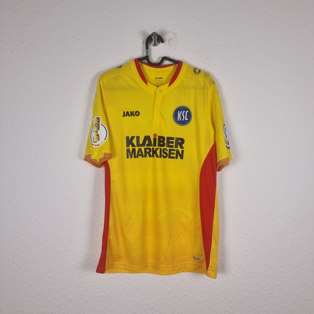 Trikot - Karlsruher SC - Bjarne Thoelke - 2016/2017 - L - Drittes - Player Issue