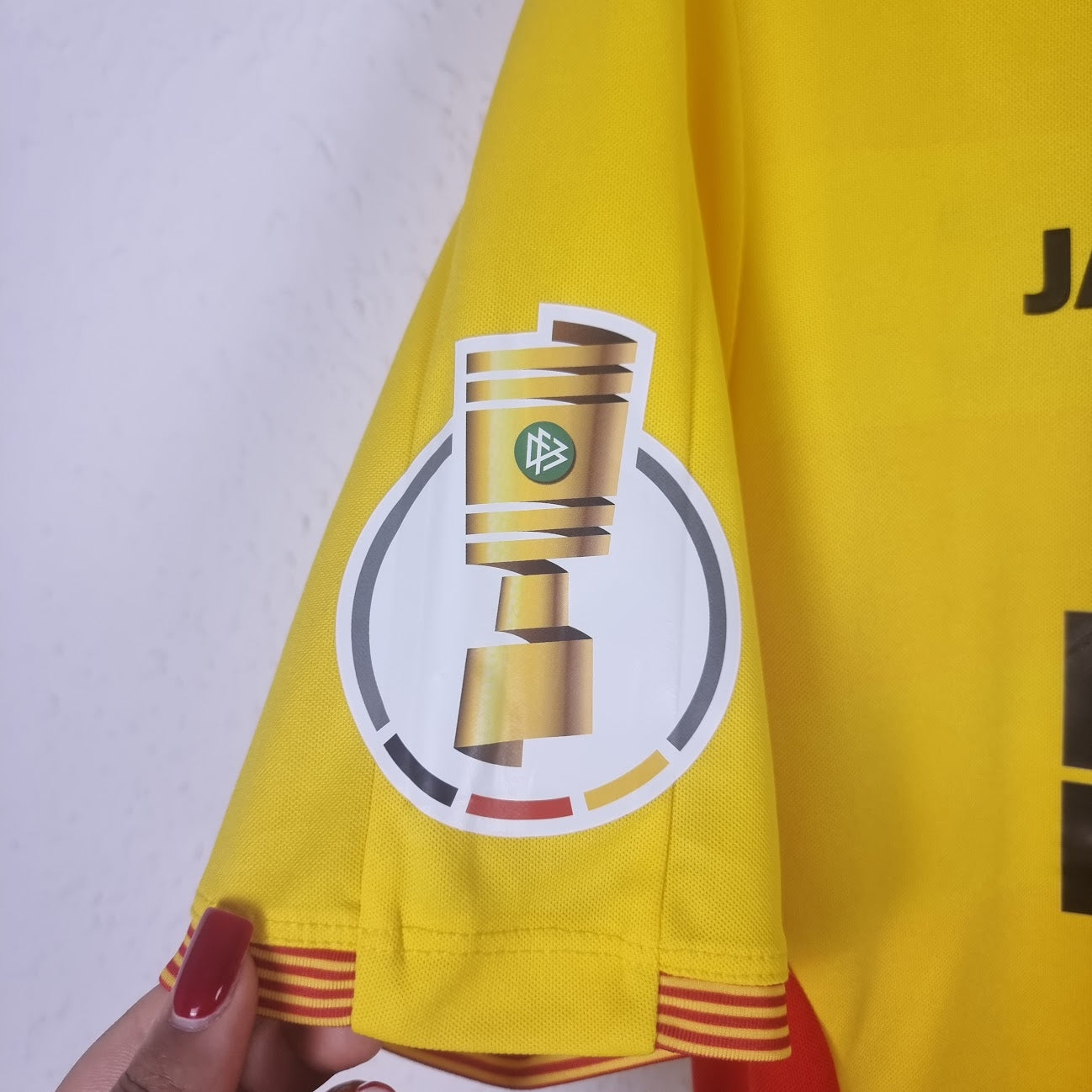 Trikot - Karlsruher SC - Bjarne Thoelke - 2016/2017 - L - Drittes - Player Issue