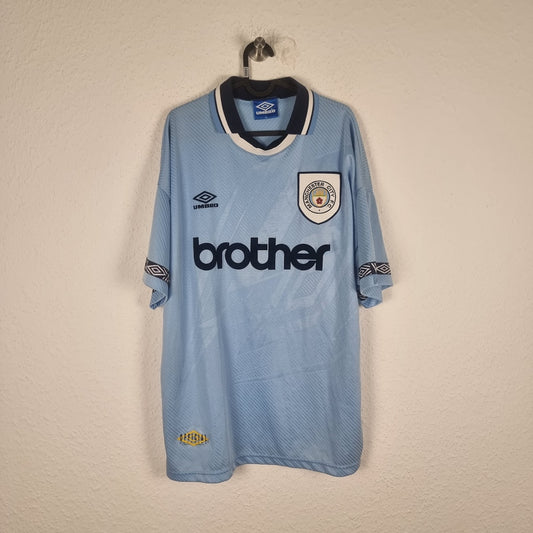 Trikot - Manchester City - 1993/1994 - XL - Heim