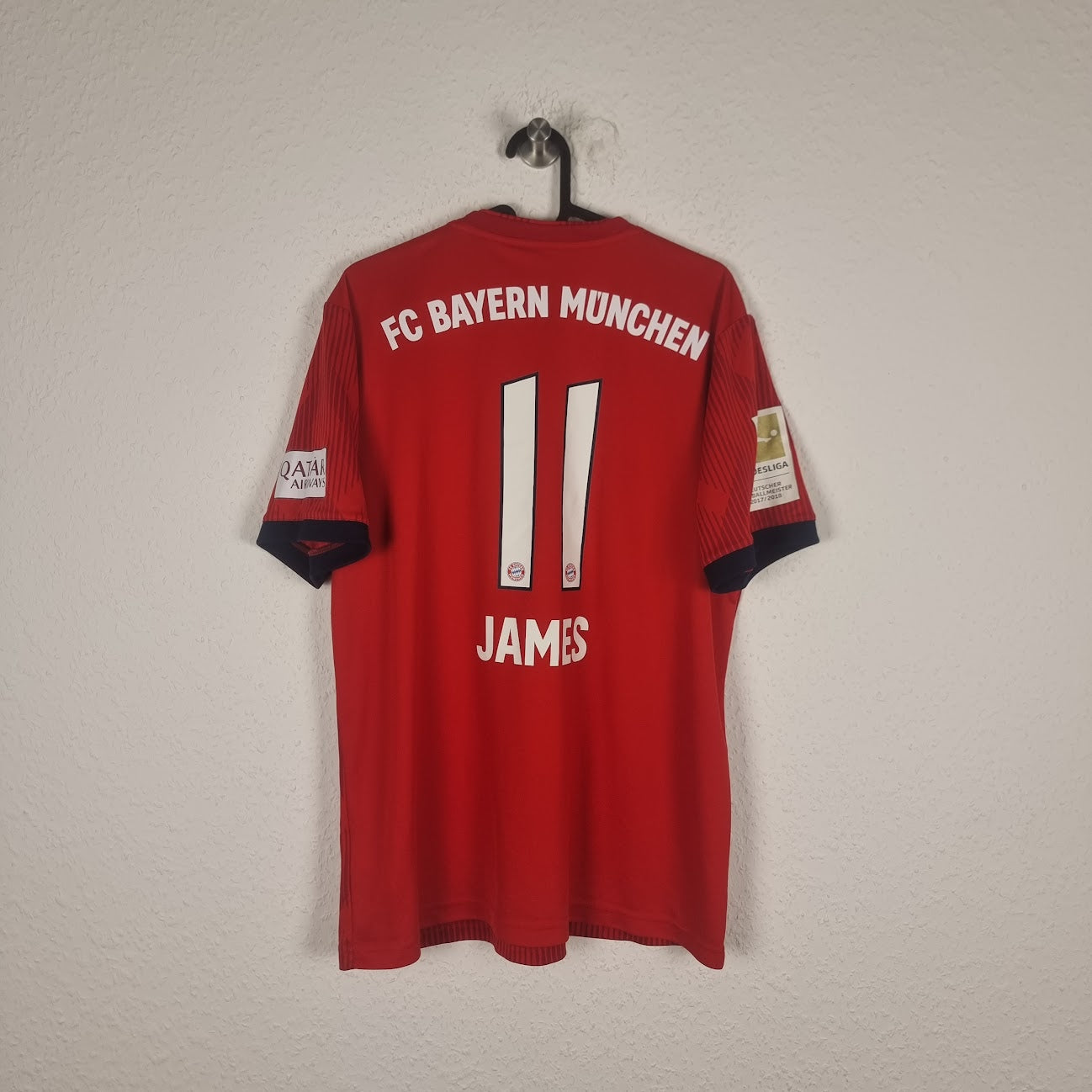 Trikot - FC Bayern München - James Rodríguez - 2018/2019 - L - Heim