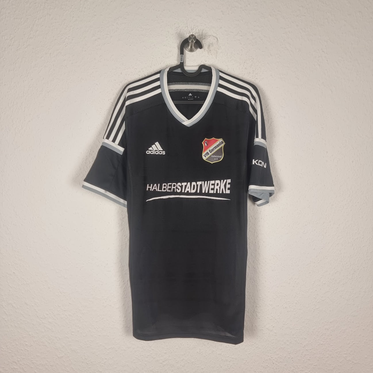 Trikot - VfB Germania Halberstadt - Damian Paszlinski - 2014/2015 - L - Auswärts - matchworn