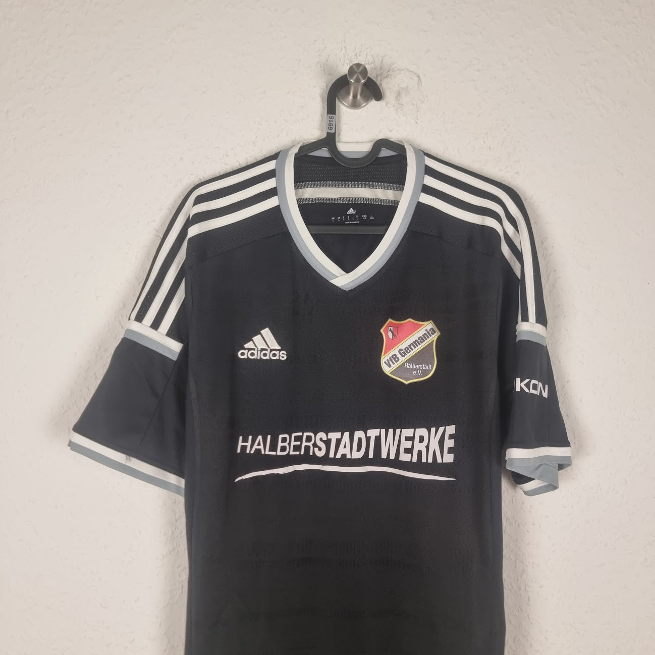 Trikot - VfB Germania Halberstadt - Damian Paszlinski - 2014/2015 - L - Auswärts - matchworn