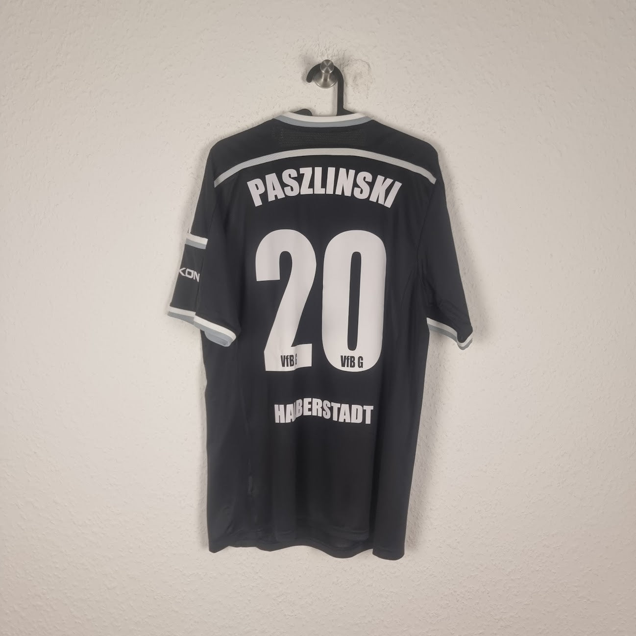 Trikot - VfB Germania Halberstadt - Damian Paszlinski - 2014/2015 - L - Auswärts - matchworn