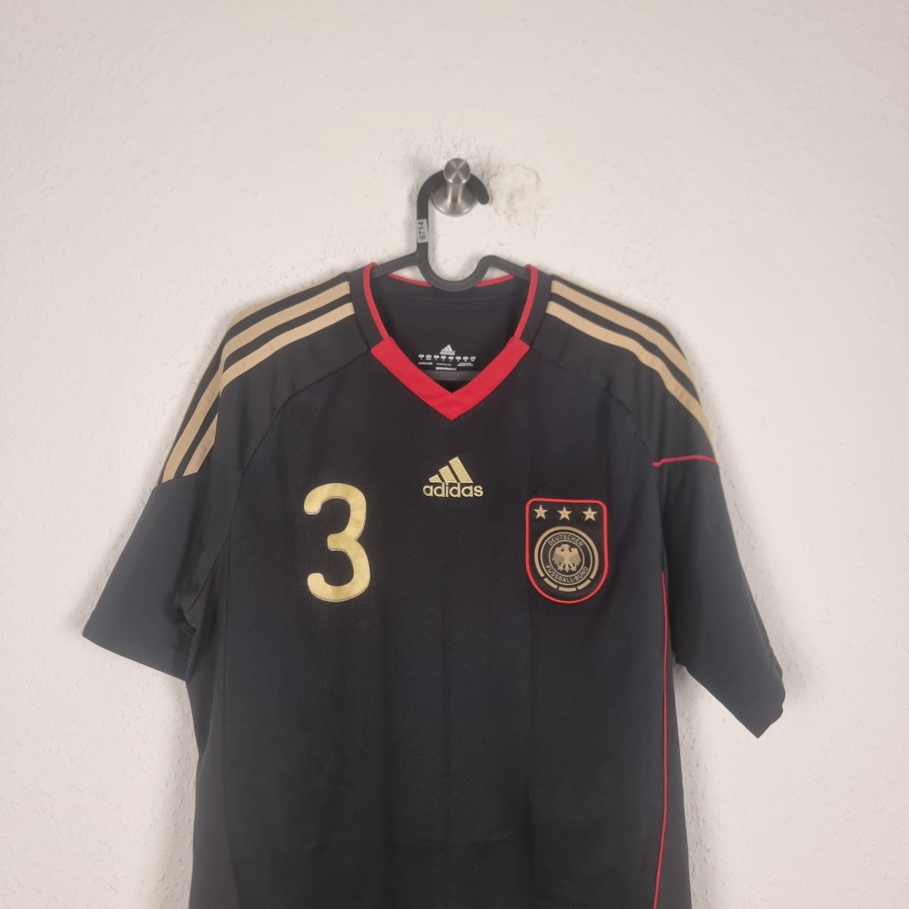 Trikot - Deutschland - Arne Friedrich - 2010/2011 - S - Auswärts