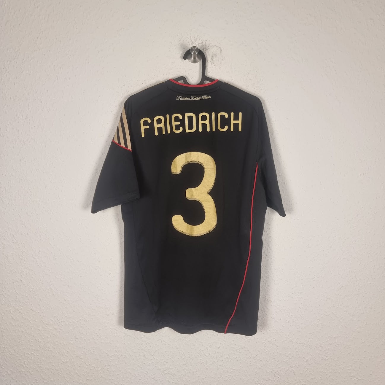 Trikot - Deutschland - Arne Friedrich - 2010/2011 - S - Auswärts