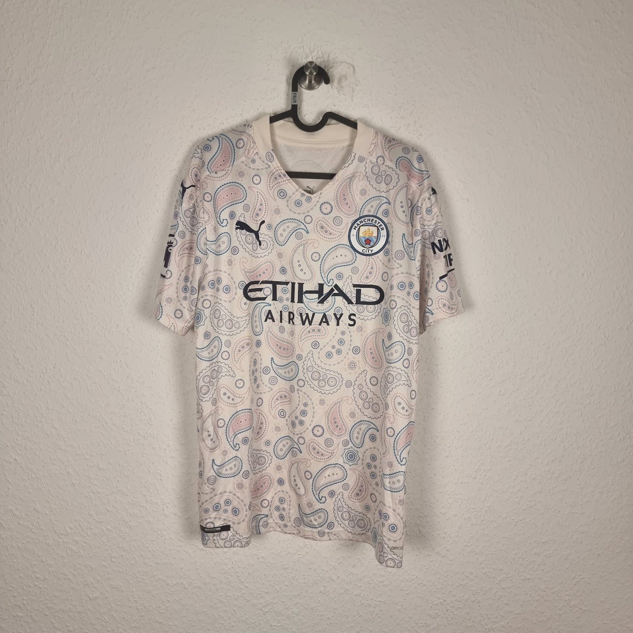 Trikot - Manchester City - Gabriel Jesus - 2020/2021 - L - Drittes