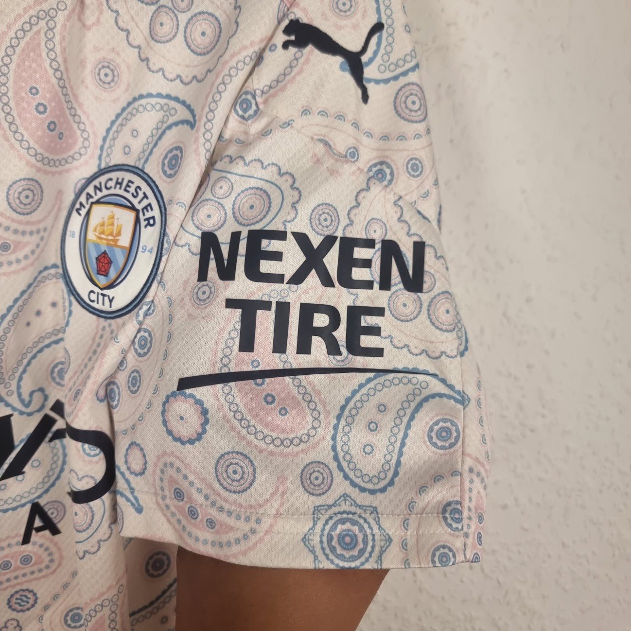 Trikot - Manchester City - Gabriel Jesus - 2020/2021 - L - Drittes
