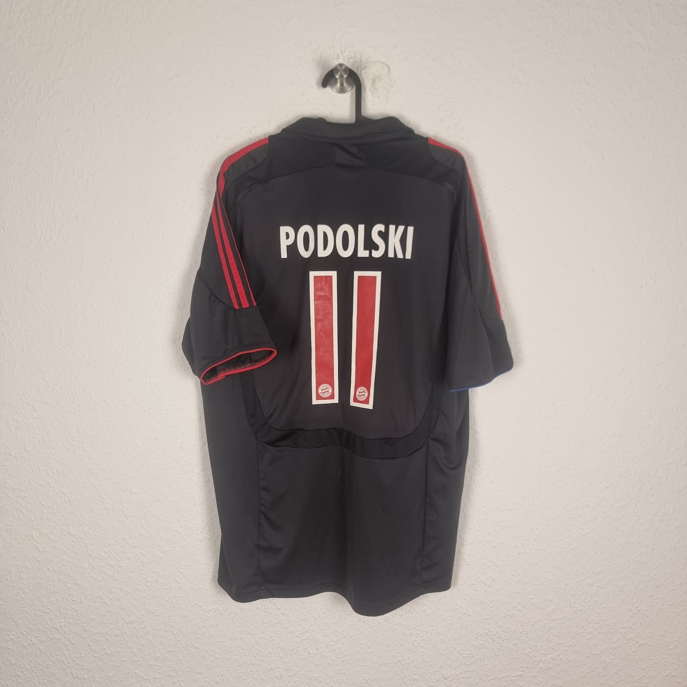 Trikot - FC Bayern München - Lukas Podolski - 2008/2009 - L - Auswärts