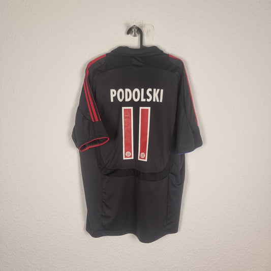 Trikot - FC Bayern München - Lukas Podolski - 2008/2009 - L - Auswärts