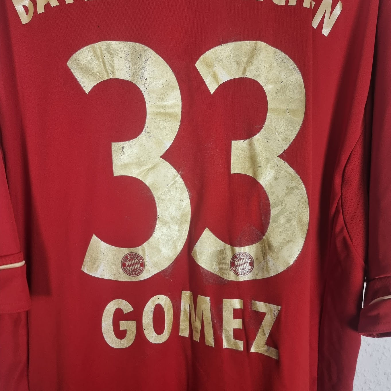 Trikot - FC Bayern München - Mario Gomez - 2011/2012 - XL - Heim
