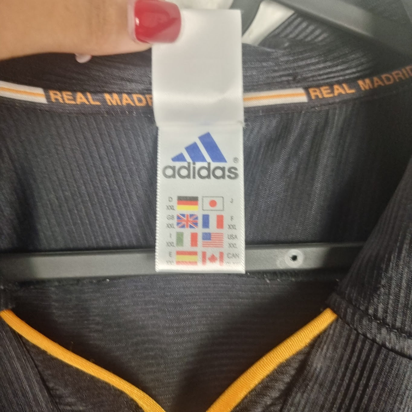 Trikot - Real Madrid - 1999/2000 - XXL - Auswärts