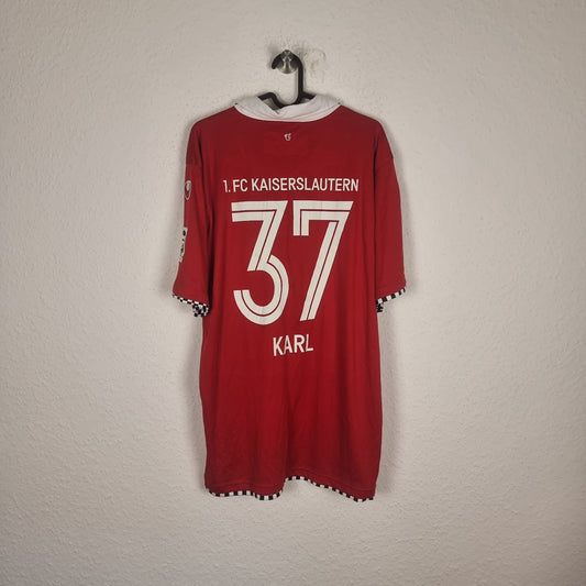 Trikot - 1. FC Kaiserslautern - Markus Karl - 2015/2016 - XL - Heim