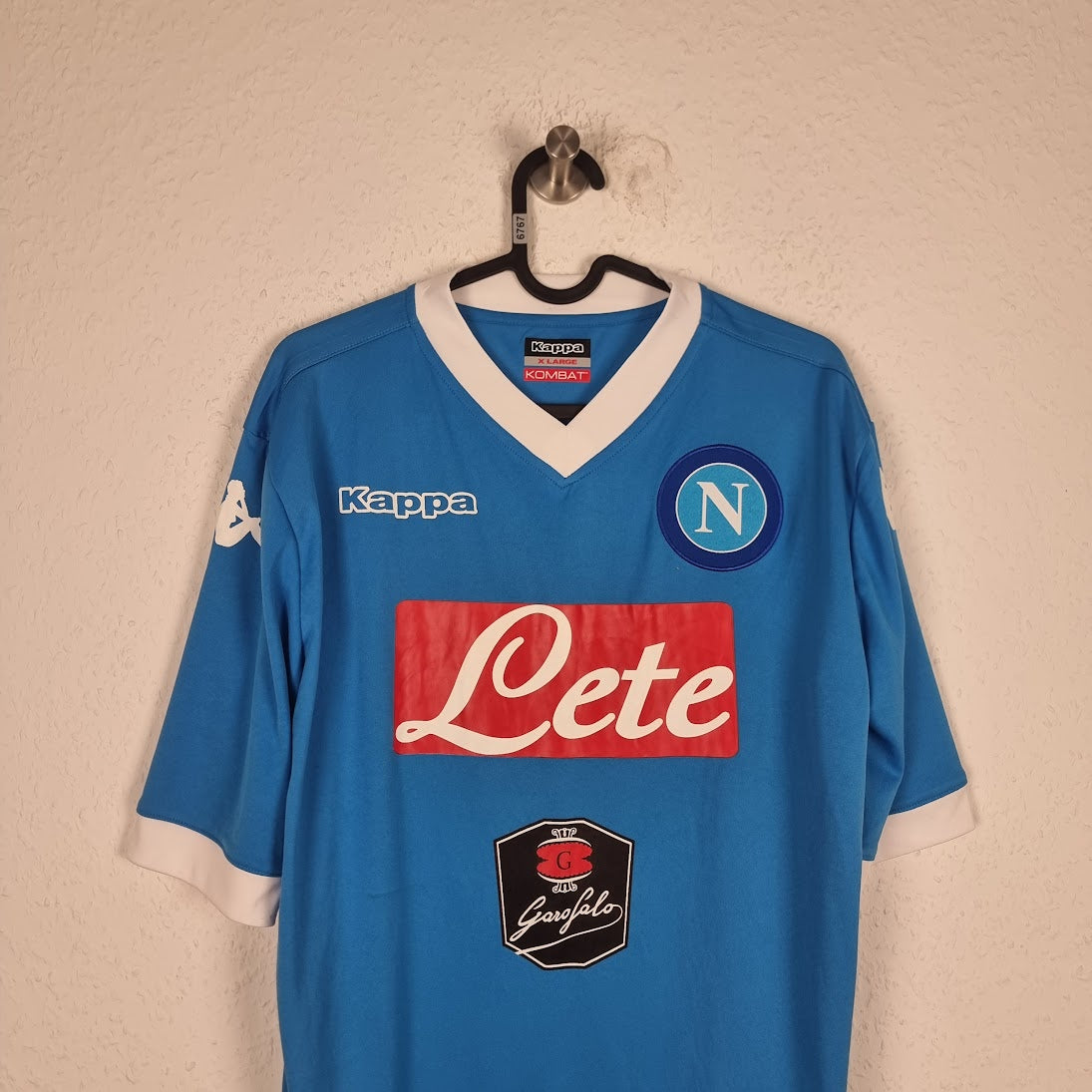 Trikot - SSC Neapel - Gonzalo Higuaín - 2015/2016 - XL - Heim
