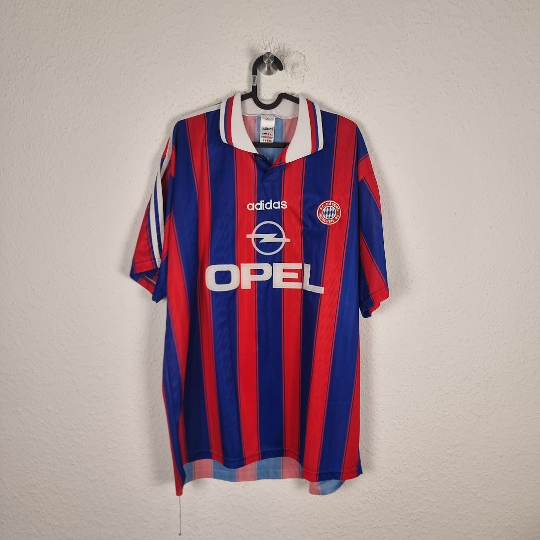 Jersey - FC Bayern Munich - Mario Basler - 1995/1996 - XL - Home