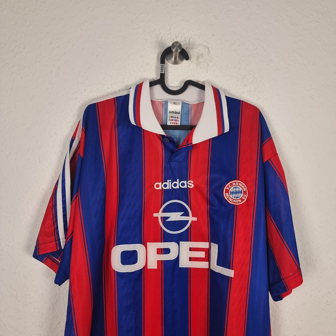 Jersey - FC Bayern Munich - Mario Basler - 1995/1996 - XL - Home
