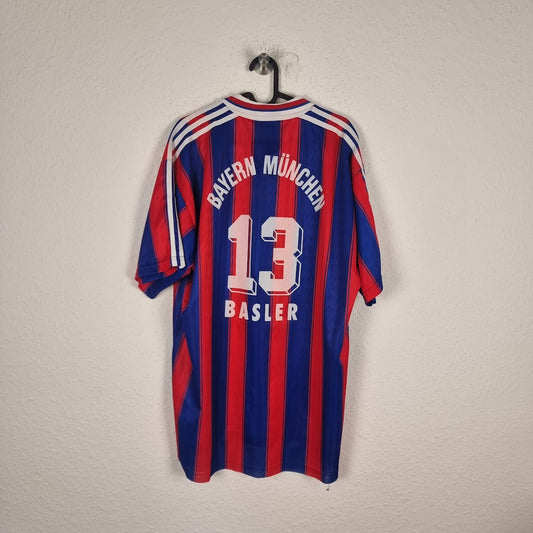 Jersey - FC Bayern Munich - Mario Basler - 1995/1996 - XL - Home