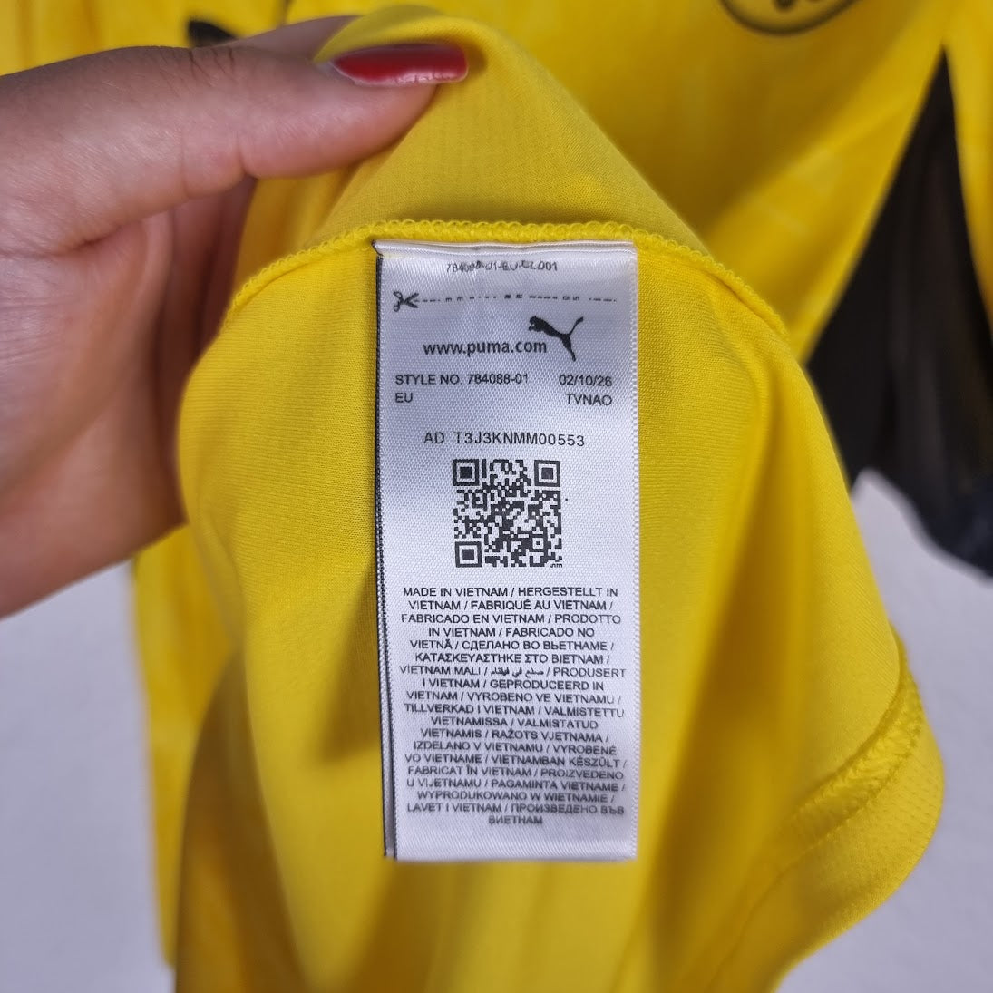 Jersey - Borussia Dortmund - Jobe Bellingham - 2026/2027 - XL - Home