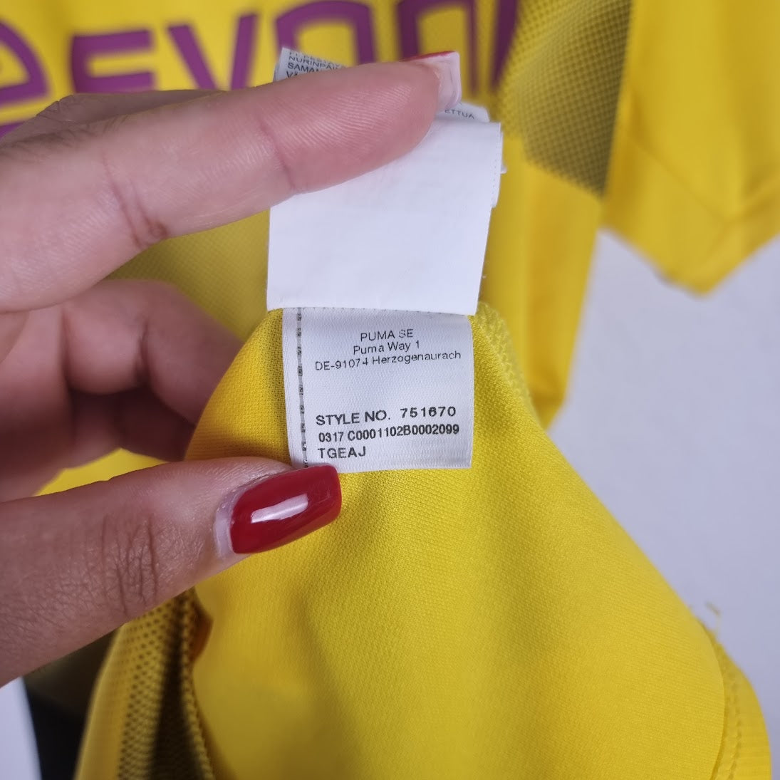 Trikot - Borussia Dortmund - Raphaël Guerreiro - 2017/2018 - XL - Heim