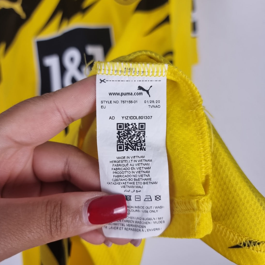 Trikot - Borussia Dortmund - 2020/2021 - XL - Heim