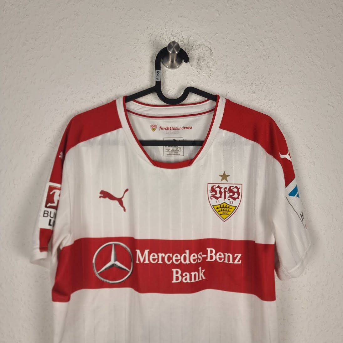 Trikot - VfB Stuttgart - Timo Baumgartl - 2015/2016 - L - Heim