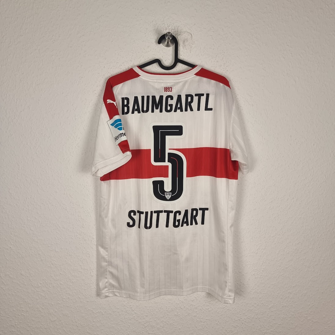 Trikot - VfB Stuttgart - Timo Baumgartl - 2015/2016 - L - Heim