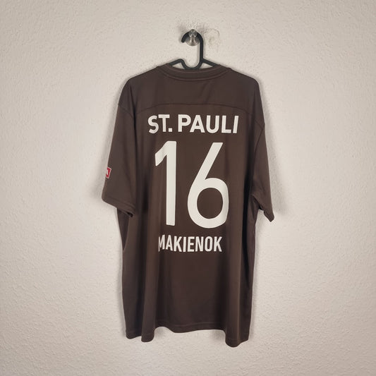 Jersey - FC St. Pauli - Simon Makienok - 2021/2022 - 3XL - Home