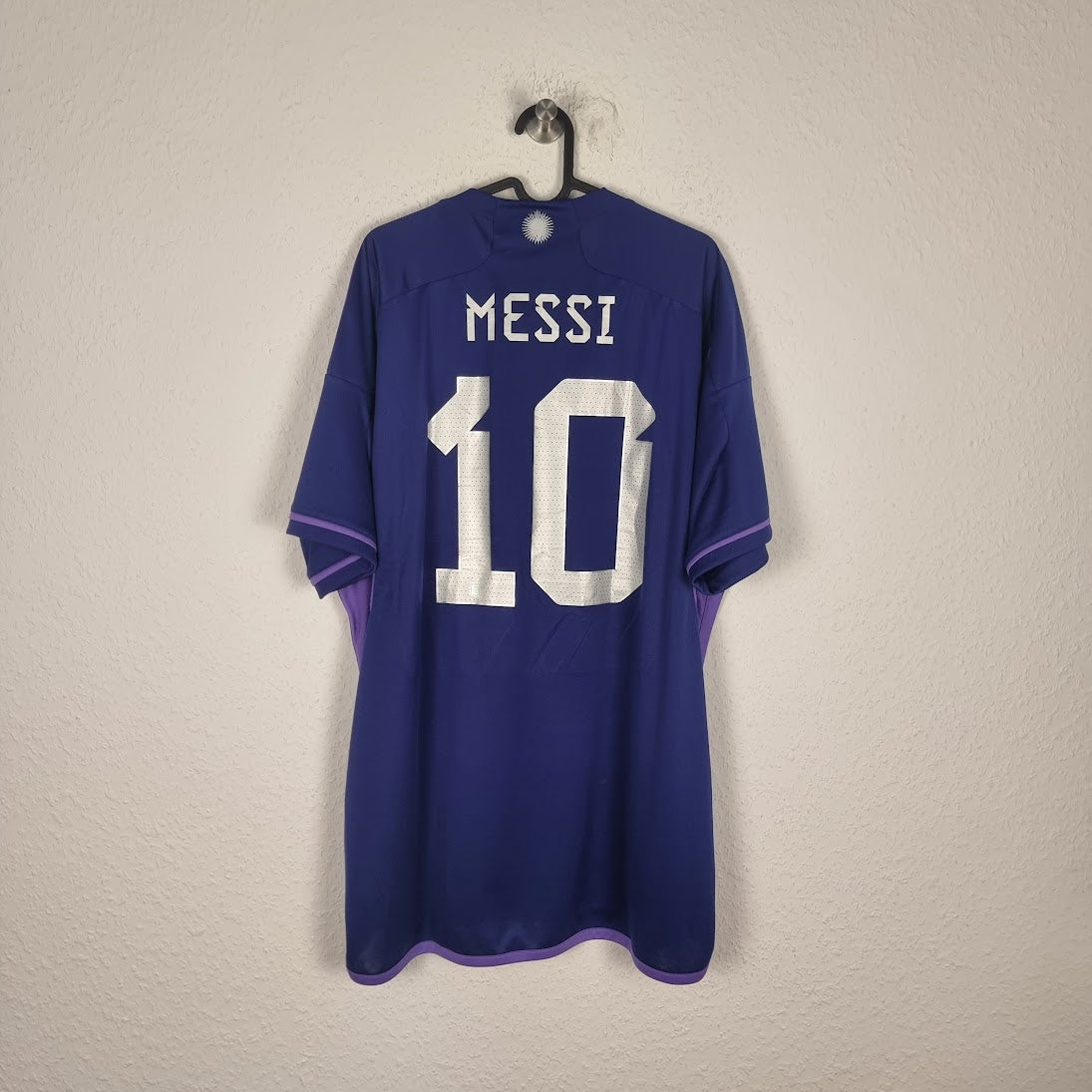 Trikot - Argentinien - Lionel Messi - 2022/2023 - XXL - Auswärts