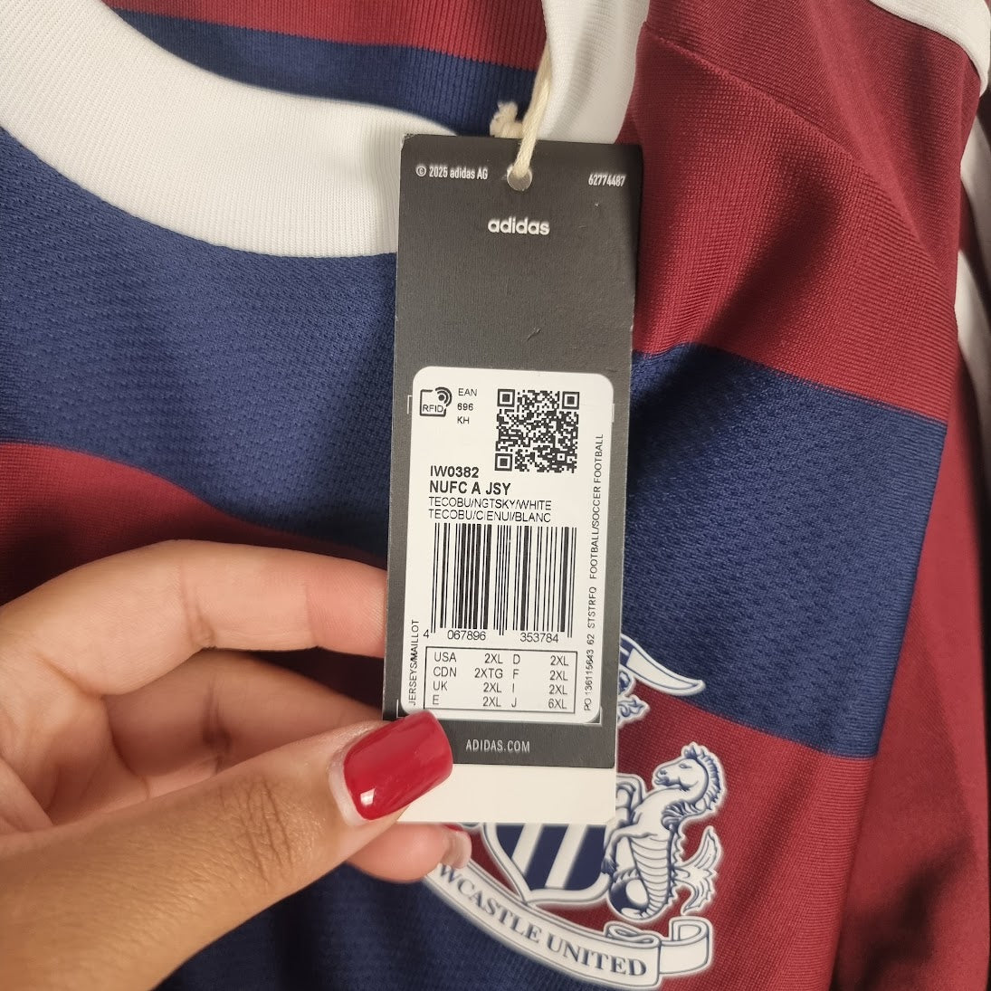 Trikot - Newcastle United - Bruno Guimarães - 2024/2025 - XXL - Auswärts - Neu