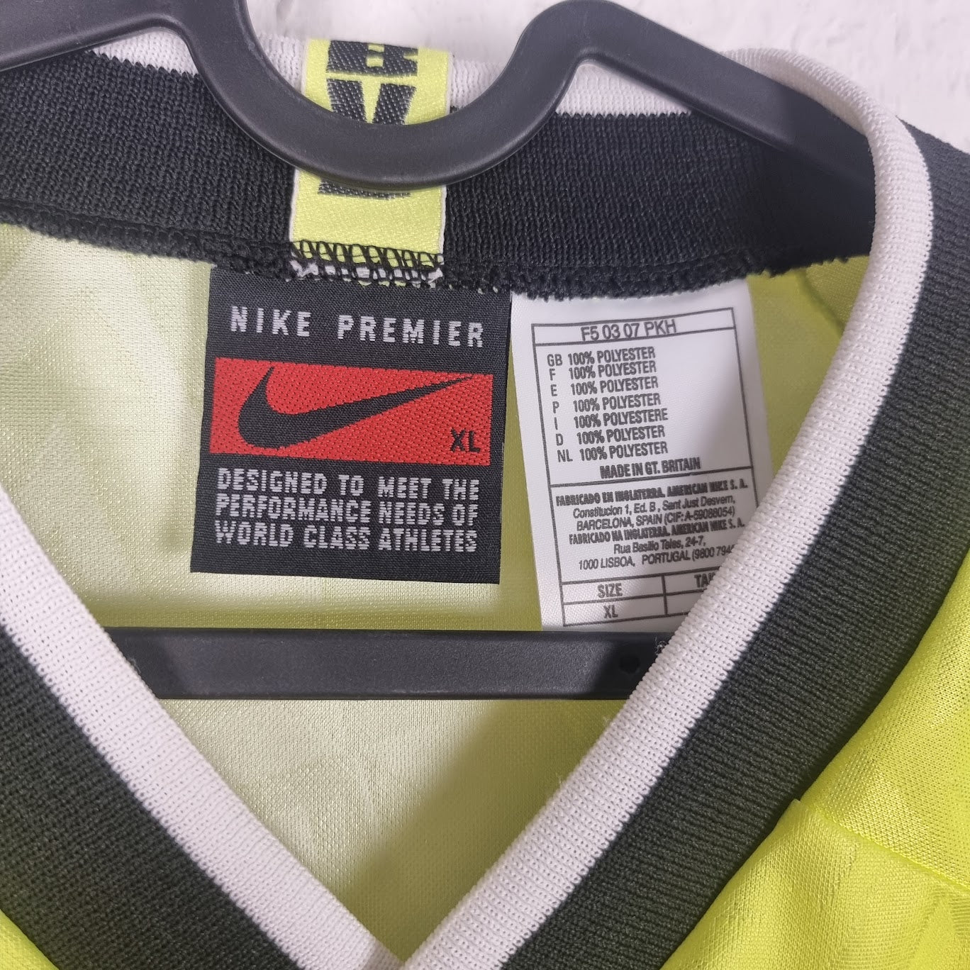Trikot - Borussia Dortmund - Júlio César - 1996/1997 - XL - Heim