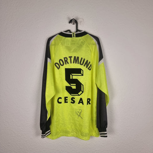Trikot - Borussia Dortmund - Júlio César - 1996/1997 - XL - Heim