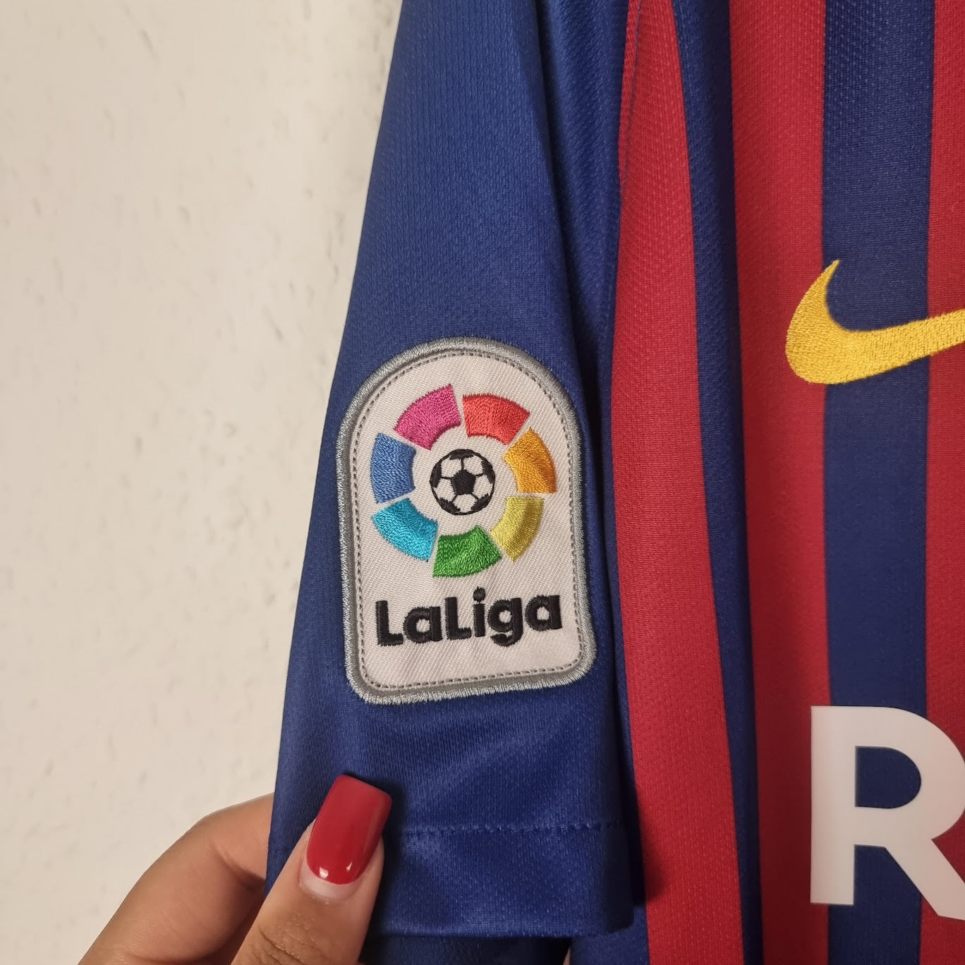 Trikot - FC Barcelona - Andrés Iniesta - 2017/2018 - M - Sonder