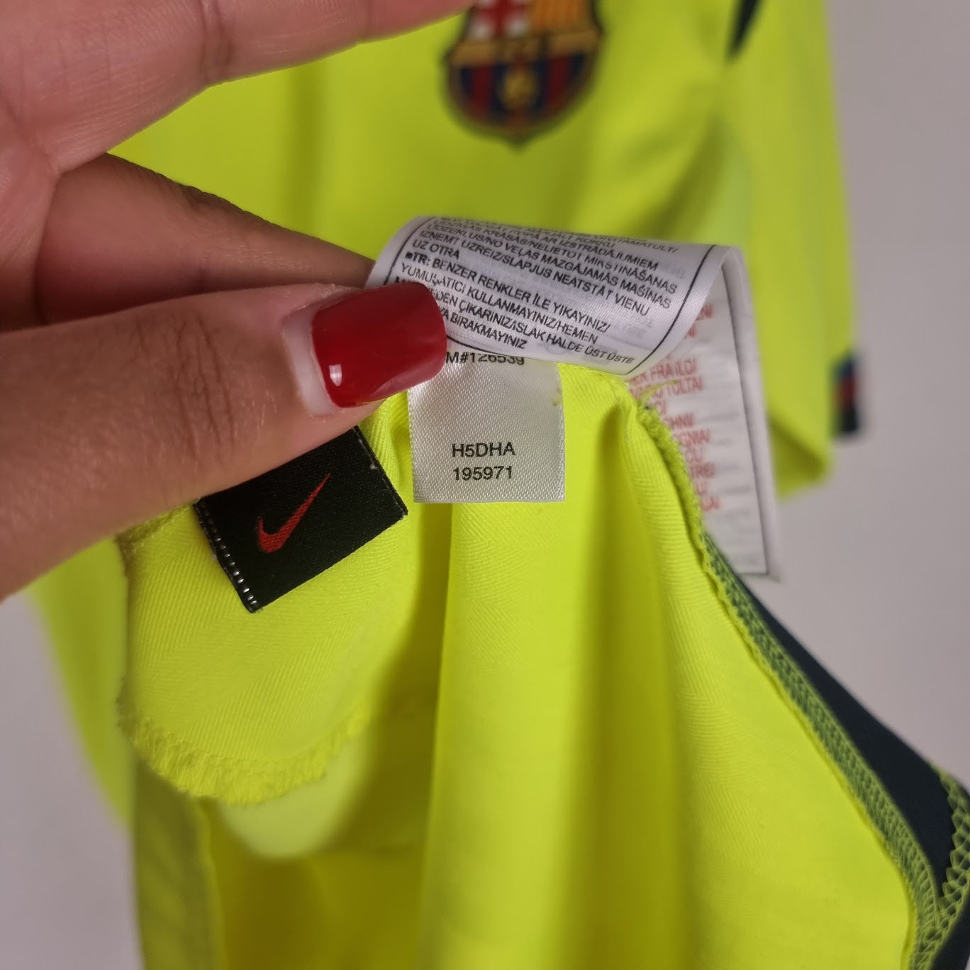 Trikot - FC Barcelona - Lionel Messi - 2005/2006 - XL - Auswärts