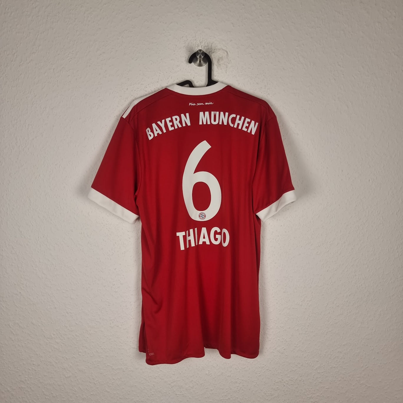 Trikot - FC Bayern München - Thiago Alcântara - 2017/2018 - L - Heim