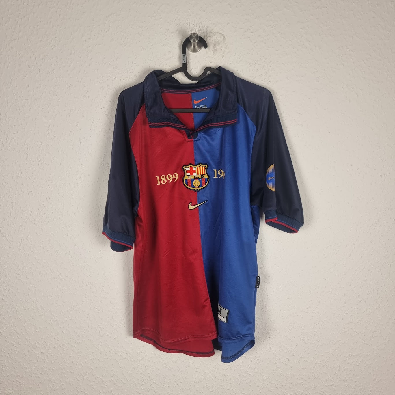 Trikot - FC Barcelona - Patrick Kluivert - 1999/2000 - M - Heim